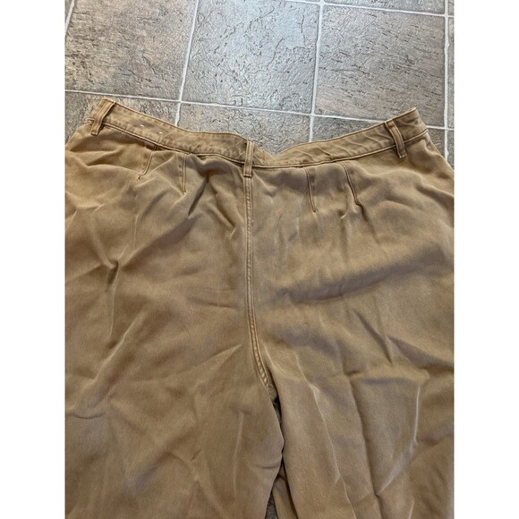 Lane Bryant Womens High Rise Wide Leg Trouser Fluid Jeans Tigers Eye Size 22 - Picture 6 of 6